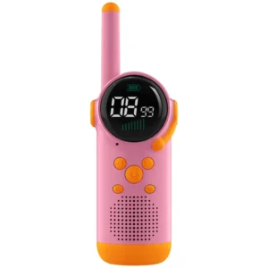 Porodo Kids Dual LCD Walkie Talkies with Flashlight & Keypad Child Lock