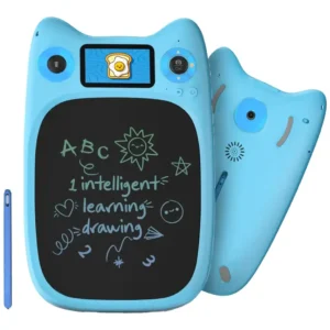 Porodo Kids Drawing & Writing Board 95 Guided Drawings | 3.0" IPS Display