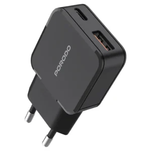 Porodo Dual-Port Mini Wall Charger PD 20W