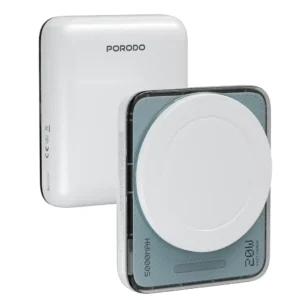Porodo SOVO 5000mAh MagSafe Power Bank with Charging LED