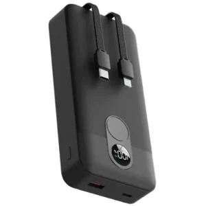 Porodo 20000mAh Power bank Digital Display with C & Lightning Cable