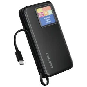 Porodo 4G LTE | WIFI 6 Pocket Router and 10000mAh Power Bank