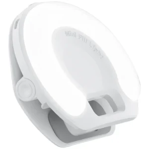 Porodo Glowring Portable Fill Light Clip-On Design