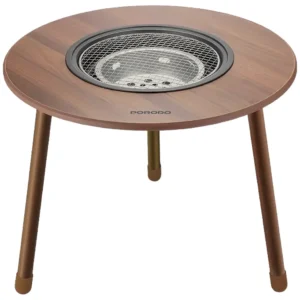 Porodo Lifestyle Tripod-base Outdoor Round Grill Table