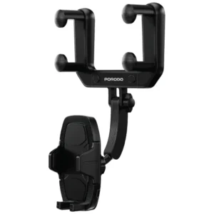 Porodo Mirror-Mounted Phone Holder Bracket with Extendable Arm
