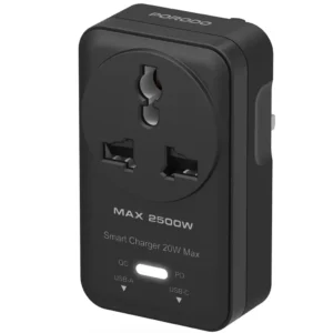 Porodo Velocitas Universal AC Wall Socket