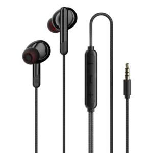 Porodo Soundtec Stereo Bass 3.5mm Wired Earphones
