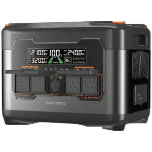 Porodo 2400W Forcebase Portable Power Station