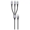 Green Lion 3 IN 1 USB-A 1M Cable with 2 USB-C / Lightning 27W