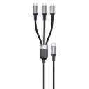 Green Lion 3 IN 1 USB-C 1M  Cable 2 USB-C/Lightning 60W