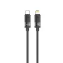 Green Lion Matte Silicone 1M Cable USB-C to Lightning 35W