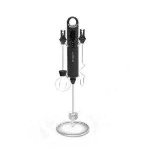 LePresso Forthmate Milk Frother With Interchangeable Whisks