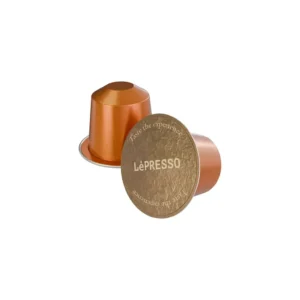 LePresso Aluminum Capsules for Nespresso Blended 10pc Colombia Gold