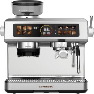 Lepresso Deliziosa Semi-Automatic Coffee Machine with Touch Control Panel