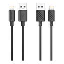 Porodo Blue USB-A To Lightning Cable Fast Charge & Data 1.2m/4ft