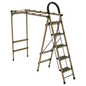 Porodo Lifestyle 5-Step Ladder & Clothes Rack