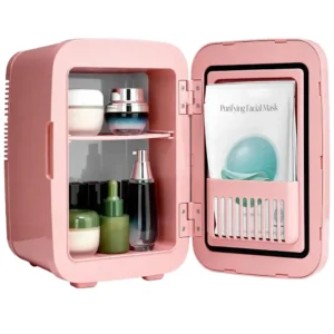 Porodo Frostlite Cooling Mini Makeup Fridge | Led Mirror