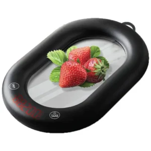 Porodo Lifestyle Glass Design Smart Kitchen Digital Scale