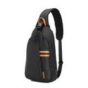 Porodo Gaming Water-Resistant PU Sling Bag With USB-C Port