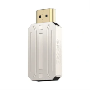 WiWU WI-HB004 Infinite USB C to HDMl Adapter - Titanium Gold