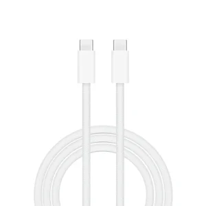 WiWU Wi-C032 Classic 60W Type-C to Type-C Fast Charging Cable 1.5m - White