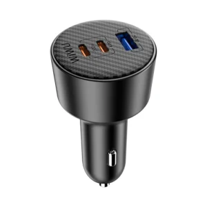 WiWU Wi-CC026 Warrior Fast Car Charger - Black