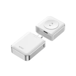 WiWU Wi-M21 Elf 3 in 1 Watch Charger - White