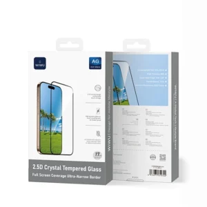 WiWU GT-009 2.5D Crystal Tempered Glass for iPhone 17 Pro Max 6.9